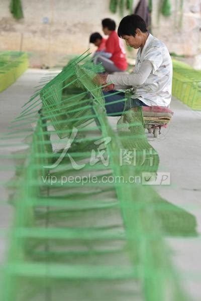 江苏盐城：渔网织出致富路-人民图片网