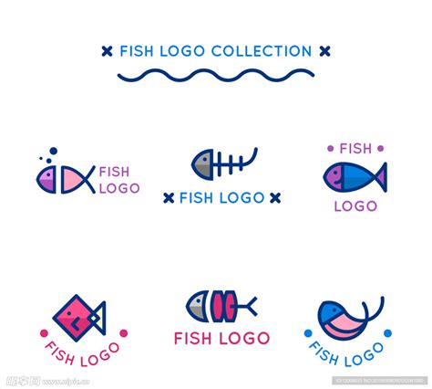 30款和鱼有关的企业LOGO设计欣赏 - PS教程网
