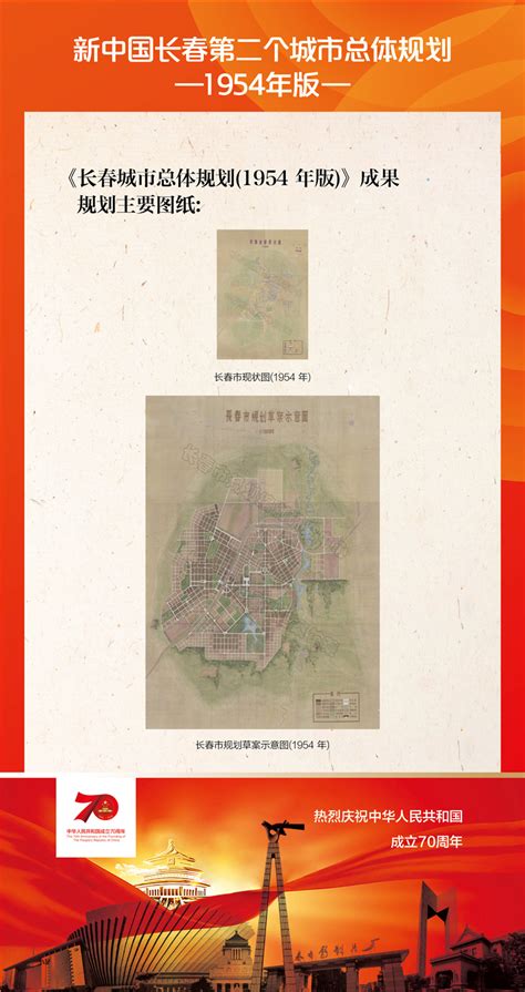 新中国长春第二个城市总体规划-1954年版—长春市规划编制研究中心