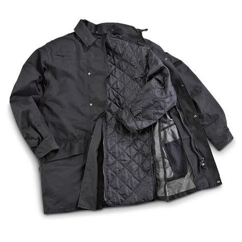Used British Military Police Jacket, Black - 145337, Camo Rain Gear & Ponchos at Sportsman