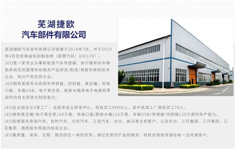 芜湖奇点新能源科技有限公司2020最新招聘信息_电话_地址 - 58企业名录