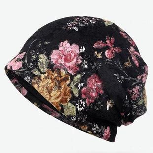 中老年妈妈帽奶奶帽子秋冬新款加绒加厚针织帽时尚气质显年轻盆帽-阿里巴巴