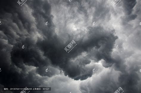 狂风暴雨前的乌云,天空云彩,自然风景,摄影素材,汇图网www.huitu.com