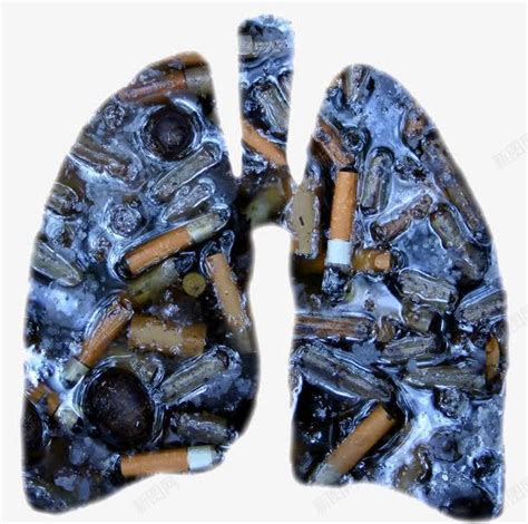 黑色烟雾肺合成香烟吸烟有害健康环保公益海报图片下载 - 觅知网