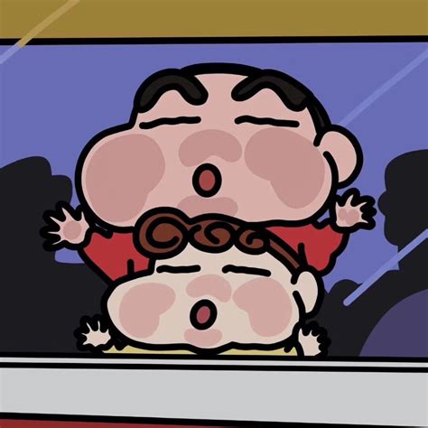 头像——蜡笔小新/小丸子图片