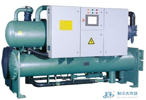 满液式螺杆水源热泵机组(双机)-水地源热泵机组-制冷大市场