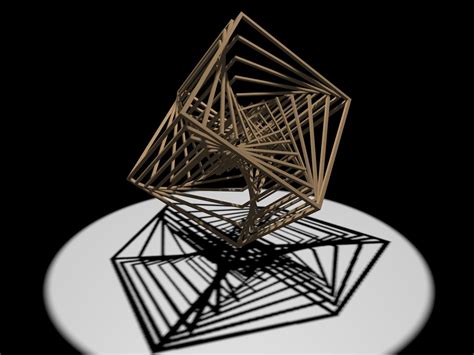 几何立方体C4D建模渲染|三维|其他三维|9o後设计爱好者 - 原创作品 - 站酷 (ZCOOL)