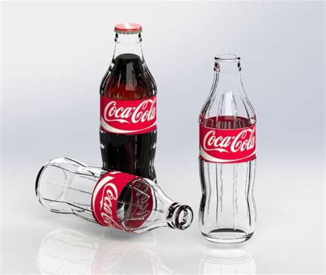可口可乐 225 毫升玻璃瓶 - 资源下载 - 理工酷