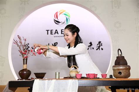 深圳茶博会最美茶艺师评选总决赛美女风采-茶博会