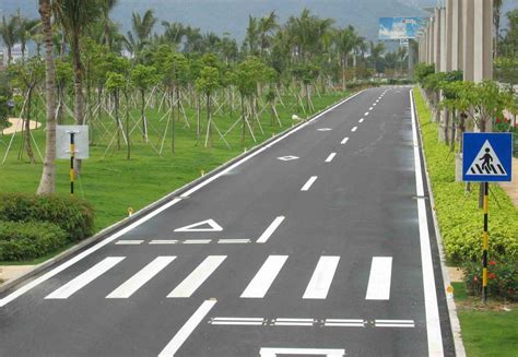 道路划线,马路标线,停车场划线-深圳市蓝西特建设工程有限公司