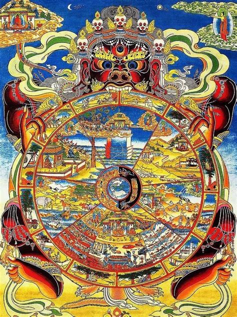 六道轮回，即为生死流转，这是佛教因缘生法理论中的一个重要部分