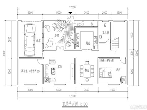 32个住宅户型设计CAD平面图