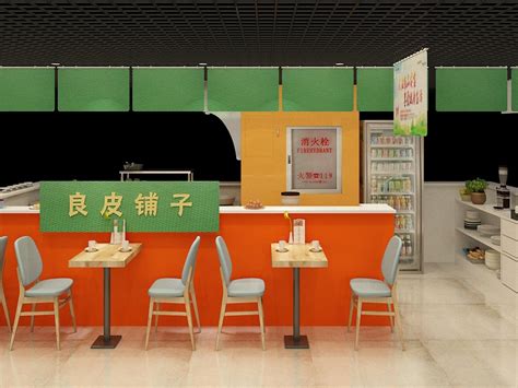 凉皮小吃店宣传海报背景素材背景图片素材免费下载_熊猫办公