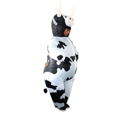 奶牛充气服万圣节充气服动物服装cosplay表演服节日派对服装跨境-阿里巴巴