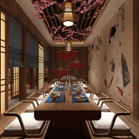 日本料理|空间|家装设计|設記師阿超 - 原创作品 - 站酷 (ZCOOL)