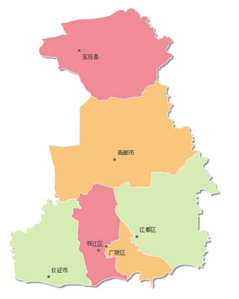 扬州市行政区划图册_360百科