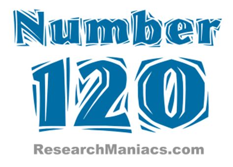 Número 120, la enciclopedia de los números - numero.wiki