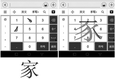 一种基于触摸屏虚拟数字键盘的汉字输入法的制作方法