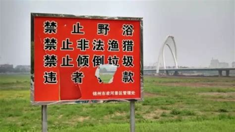 锦州小凌河两岸多个提示牌遭“黑”破损 - 植保 - 园林网