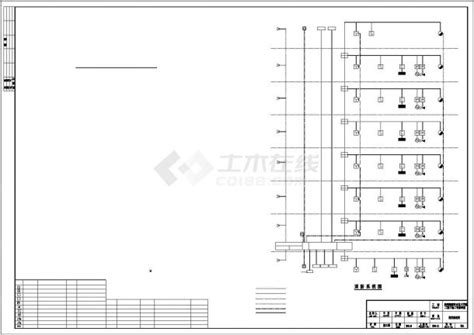 陕西某13483平方米地上六层大专院校教学楼电气设计CAD图纸（高28.5米）_教育建筑_土木在线