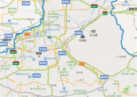 陕西省地图_360百科