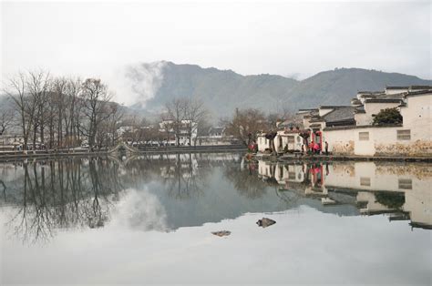 安徽黄山：雪落宏村-人民图片网