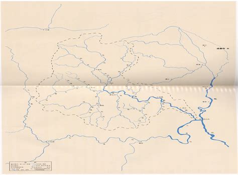 青衣江水系示意图-水系图典-图片