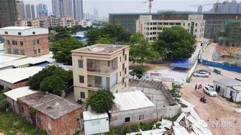拆！拆！茂南第一实验学校建设稳步推进，这些房屋都要拆！_房产资讯_房天下