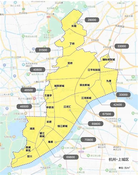 杭州市区地图_杭州几个区的分布图