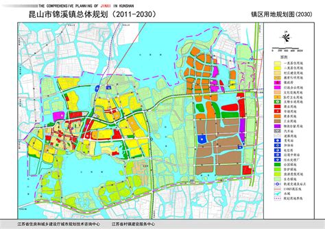 昆山市锦溪镇总体规划（2011-2030） -- 江苏省城镇与乡村规划设计院