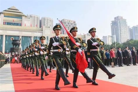 庆祝新中国成立70周年|永兴县举行2019年国庆升旗仪式