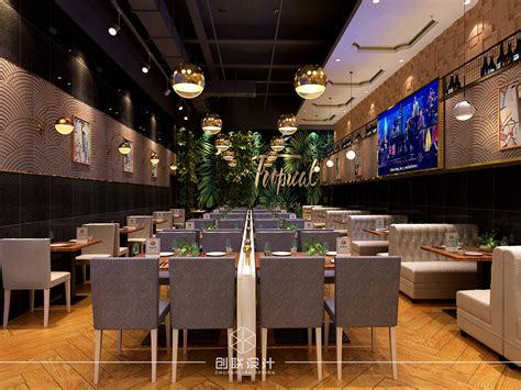 绿茵阁西餐厅-白云国际机场店|空间|室内设计|广州创联设计 - 原创作品 - 站酷 (ZCOOL)