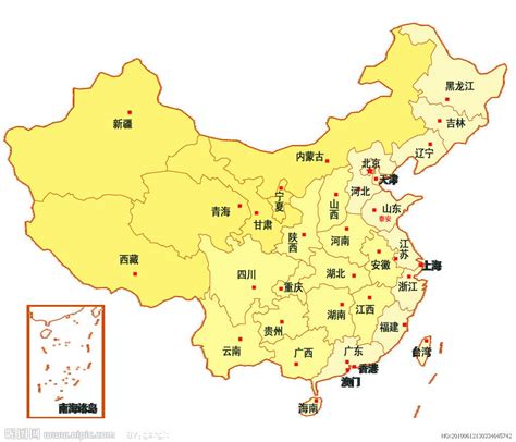 中国行政区划图：23个省、5个自治区、4个直辖市、2个特别行政区_房家网