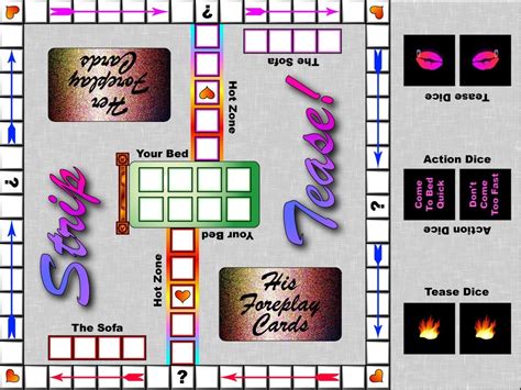 Strip Tease Adult Board Game Design for EveryGame iPad App - Adult ...
