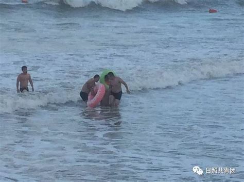 外地游客日照海边溺水，险！ 景区安保队员奋勇施救，赞！