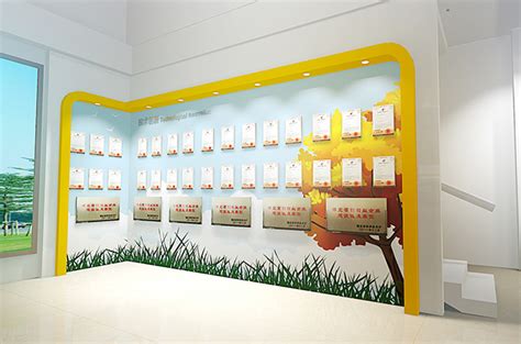 武汉企业展厅设计案例-盛帆电子展厅设计方案-东方旗舰-展厅案例-东方旗舰