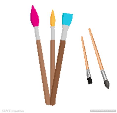 水彩画笔笔触AI笔刷&纹理 Watercolor Brushes and Textures – 设计小咖