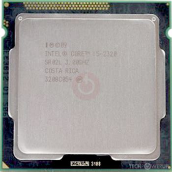 Intel Core i5-2320 Specs | TechPowerUp CPU Database