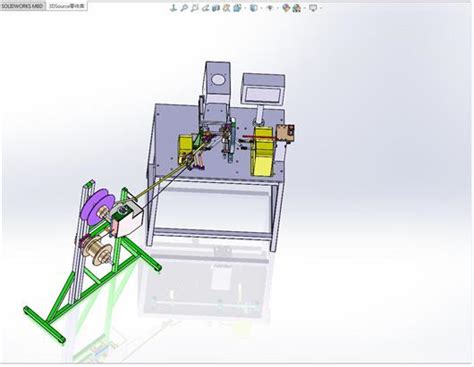 超声波类-设备-02(滤管焊接机1代)3D模型下载_三维模型_STEP模型 ...
