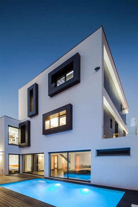 现代极简别墅 | Alexander Brenner Architects -设计案例-建E室内设计网