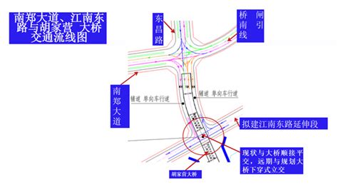江南东路延伸、堤顶路连接244方案规划设计_汉中市城乡规划设计网