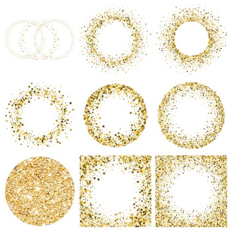 圆金环素材-圆金环元素图片下载-觅知网