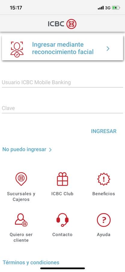 ICBC Mobile Banking(Argentina) for iPhone
