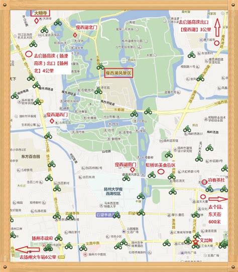 “扬州游礼”手绘地图出炉 这些区域可以免费领取_荔枝网新闻