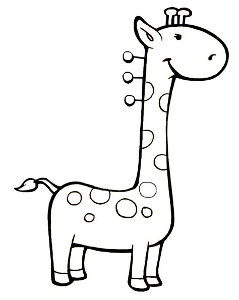 长颈鹿简笔画：长颈鹿的快速简单画法_长颈鹿简笔画_教育_太平洋亲子网