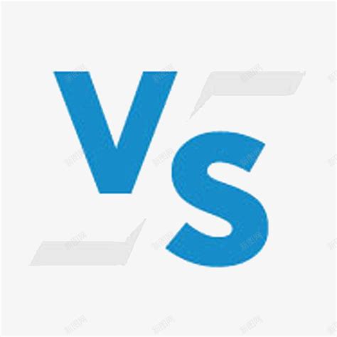 Vs versus letters logo icon Royalty Free Vector Image