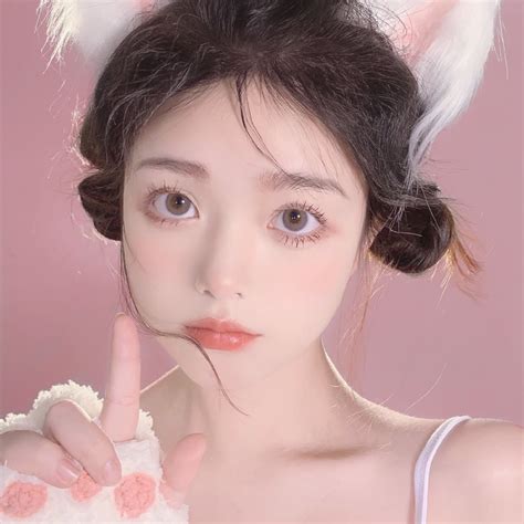 可爱呆萌甜美女生图片头像