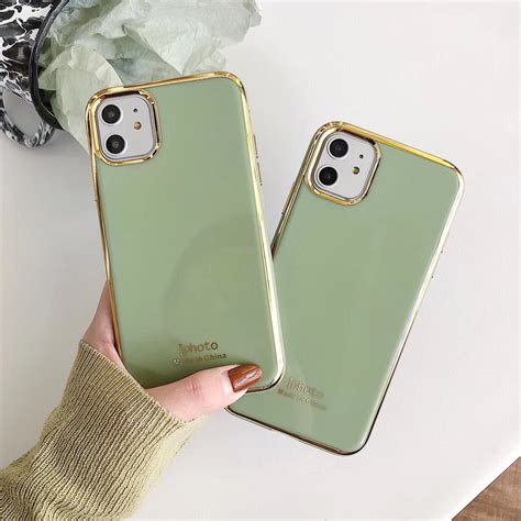 双色电镀手机壳 奢华墨绿色iphone X Max软壳8P苹果XR适用-阿里巴巴