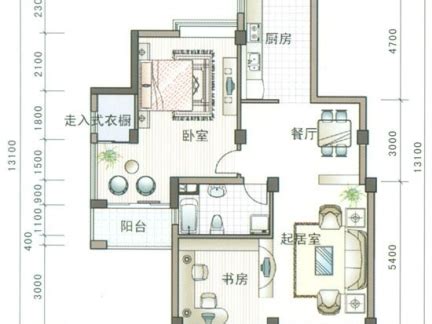 单身公寓户型图一览2019-房天下家居装修网
