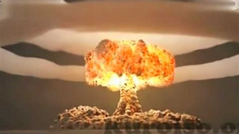 俄罗斯沙皇炸弹爆炸实录曝光，相当于58吨TNT爆炸，画面震撼。_腾讯视频